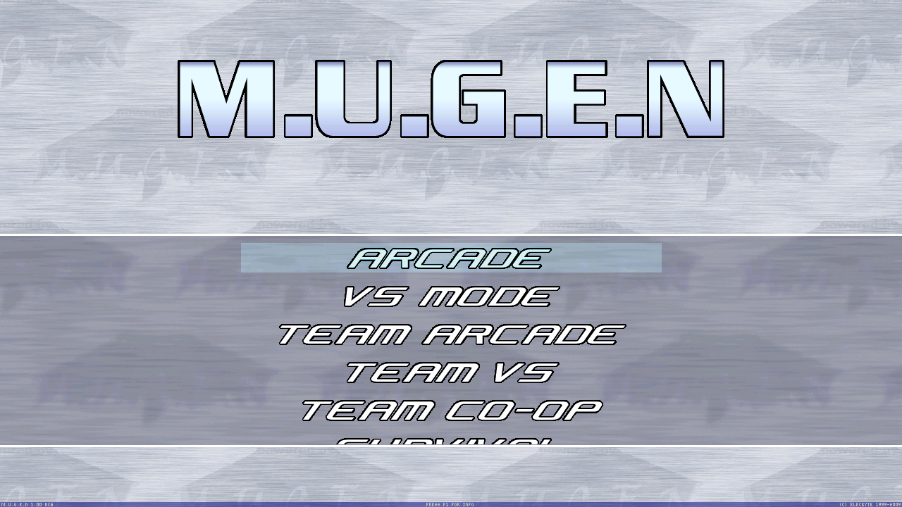 Mugen 1.0 RC 6 by Elecbyte